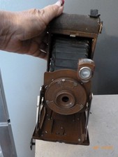 BROWN NO. 1A POCKET KODAK JUNIOR VERY GOOD CONDITION AS IS UNTESTED