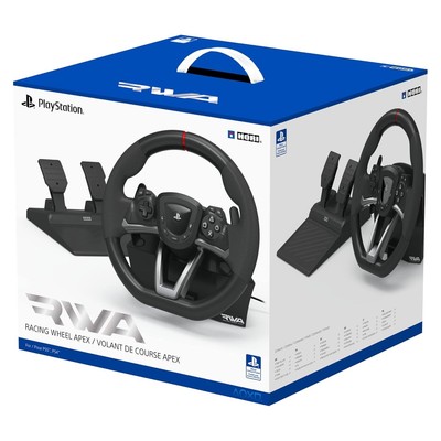 PlayStation Racing Wheel Pedals for PC PS4 PS5 Steering Controls Video Game Play