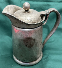 THE PLAZA HOTEL Silverplated 7" COFFEEPOT International Silver 1969 Date Mark