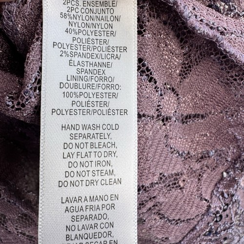 Alex Evenings 3 Pc Skirt Suit Womens Medium Lavender Lace Sequin Evening Party - Picture 18 of 18