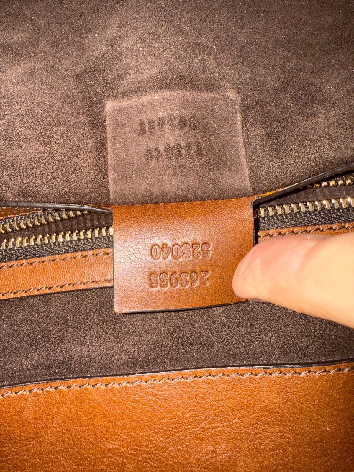 GUCCI Authentic Snaffle Bit Brown Medium Handbag … - image 6