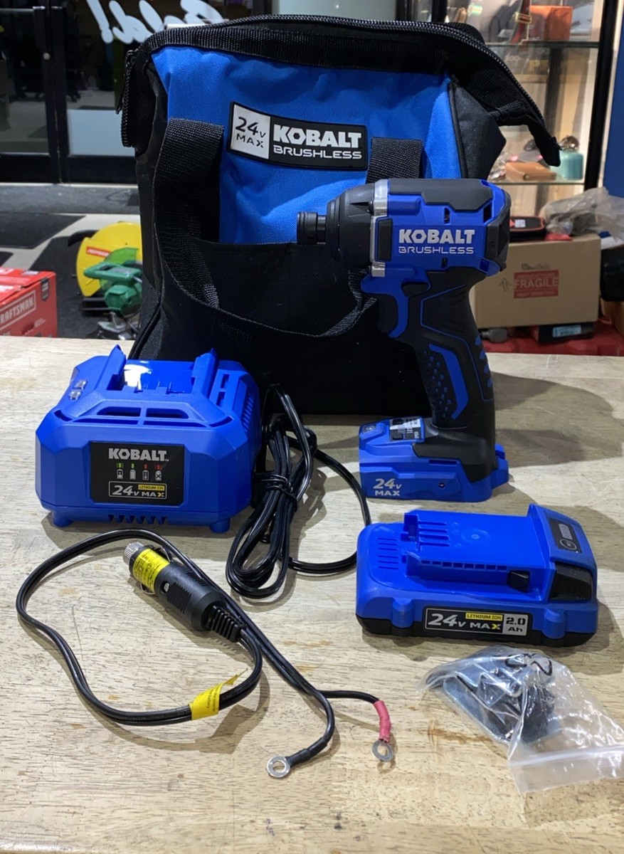 Kobalt XTR 24-volt Variable Speed Brushless 1/2-in Drive Cordless Impact  Wrench