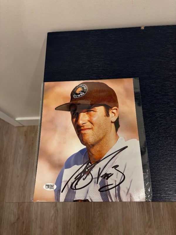 Matt Stover Signed 8x10 Cleveland Browns Photo Prime Time Authenticated Auto