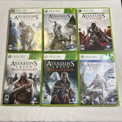 Assassin s Creed Xbox 360 Bundle (Lot of 6) 5 are CIB