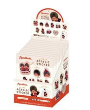 Monchhichi Reusable Sticker Book Vinyl Acrylic Sticker and Random Mini Pouch