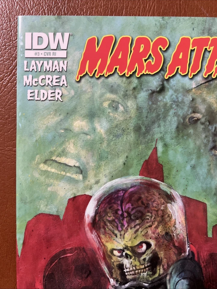 Mars Attacks Lot of 5 w/Variants: VF/NM to NM+, #3-6 IDW 2012 $8 Ship - Image 4 of 4