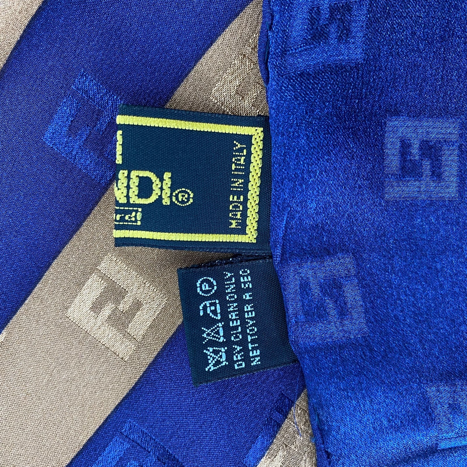 Vintage Fendi Silk Scarf SC424 image 7