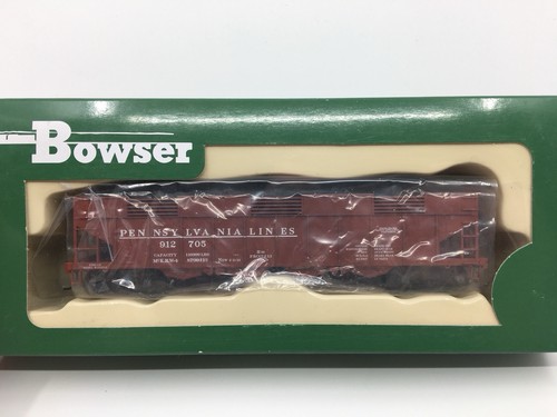 HO Bowser 41221 Pennsylvania H22 4 bahías cubierta tolva de carbón coche PRR #912705 | Zustand: Used