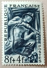 Stamp / FRANCE 1949 MINEUR YT N°  825   Neuf **  luxe  M.N.H