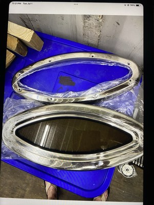 5 Bomar port Lights. New never used. 