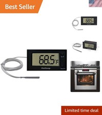 Digital Oven Thermometer Heat Resistant up to 572 F/300 C, LCD