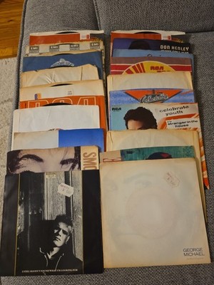 George Michael, U2 And More vinyl records lot Of 20