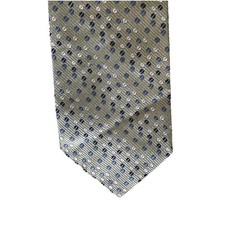 Tommy Hilfiger Green Silk Polkadot Mens Tie Necktie