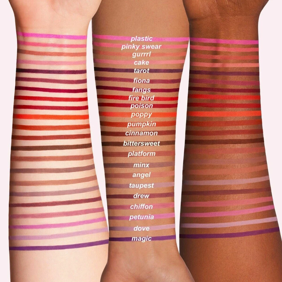 ORIGINAL LIME CRIME COSMETICS VELVETINES LIP LINER PENCIL MATTE VEGAN $16 CHOOSE - Image 2 of 4