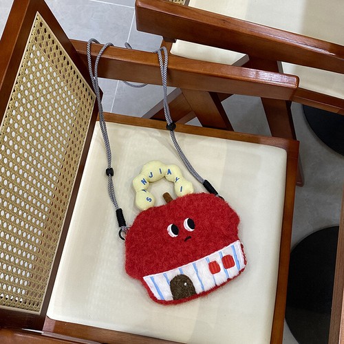 Stuffed Doll Phone Purse Cartoon Potato Crossbody Bag Hanging Neck Bag Women - Picture 14 of 14