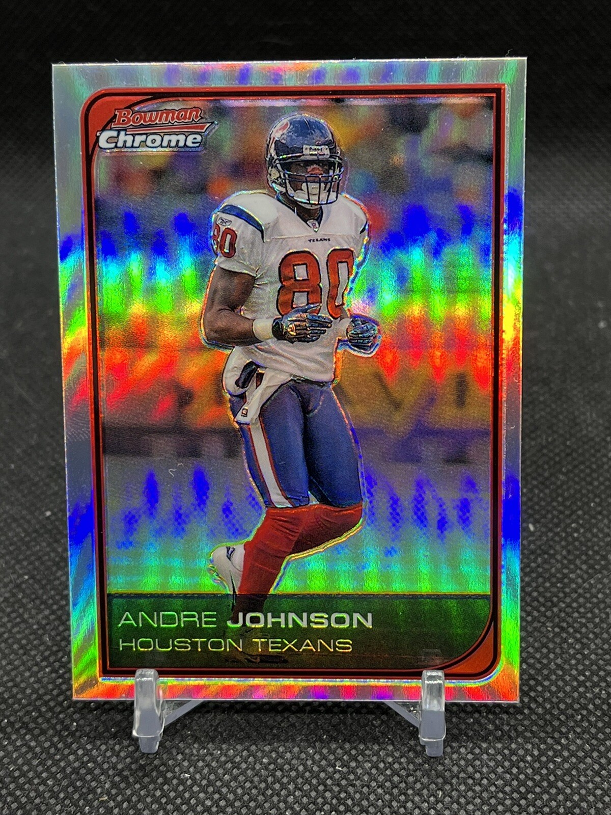ANDRE JOHNSON 🏈 2006 Bowman Chrome #202 | Houston Texans