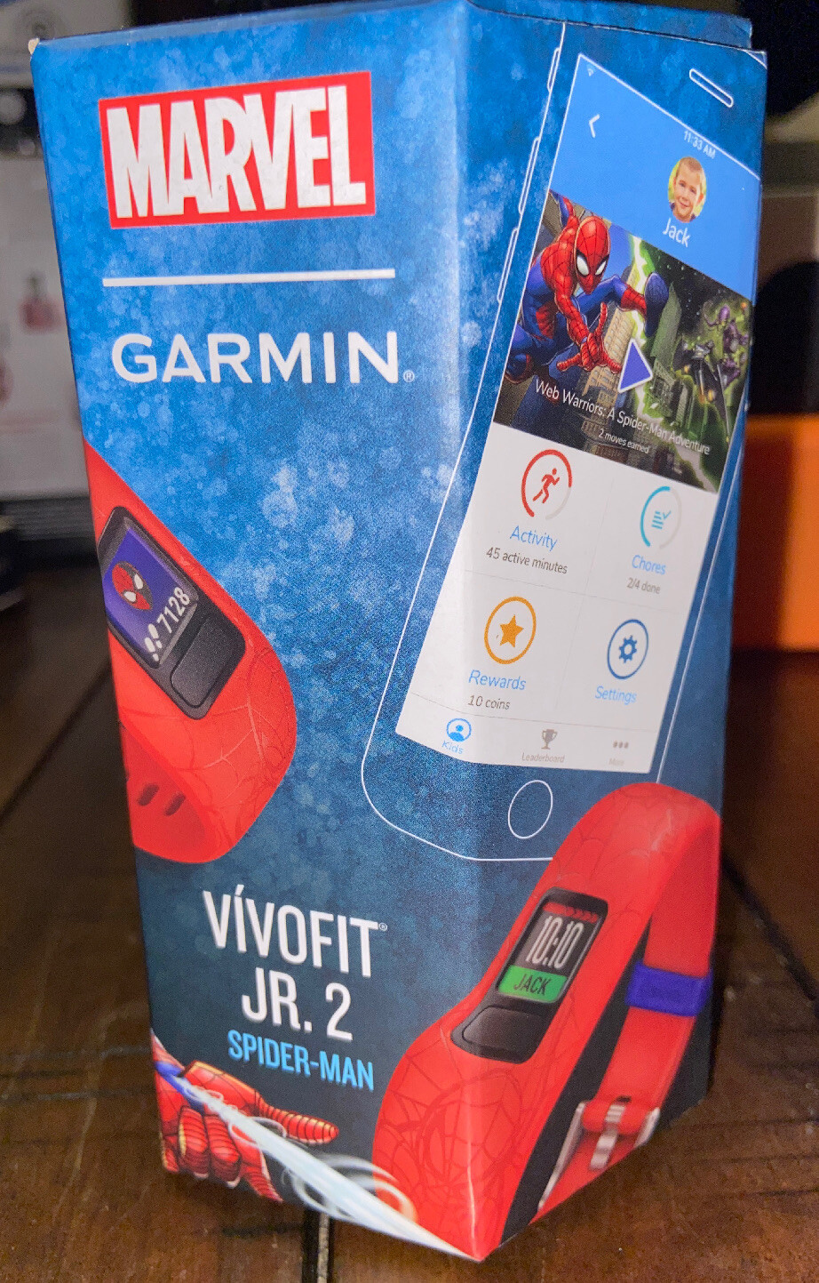 garmin marvel spider man