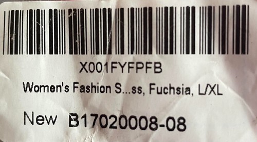Swimsuit Coverup Women’s A-Shop-Z Ruffle Open Knit L/XL Fushia/Pink FREE SHIP!! - Picture 6 of 6