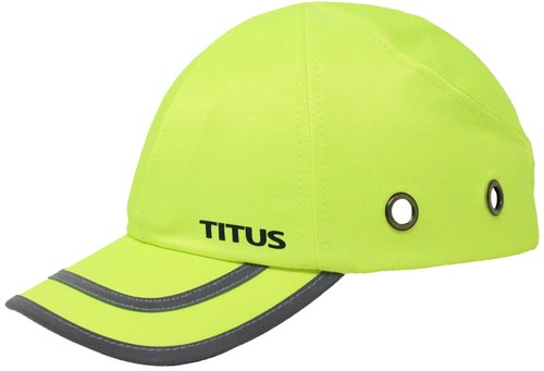 TITUS® BUMP CAP SAFETY HARD HAT SCALP HEAD PROTECTION MECHANIC BASEBALL VENTED - Picture 140 of 148