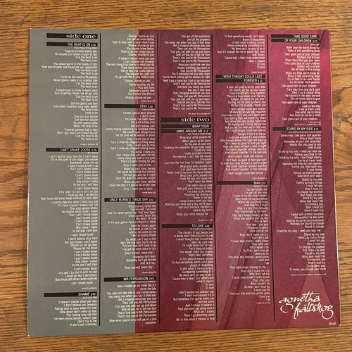 AGNETHA FALTSKOG - WRAP YOUR ARMS AROUND ME, POLAR 365. LP, IMPORT SWEDEN, 1983 - Picture 9 of 9