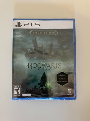 Hogwarts Legacy [Deluxe Edition] (Sony PlayStation 5 PS5, 2023) FACTORY SEALED
