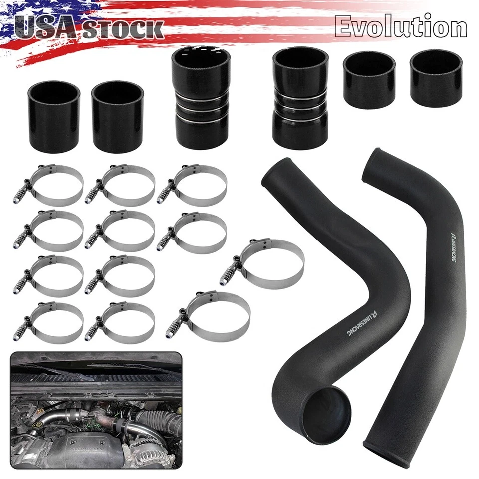 Tubo intercooler de rendimiento para Ford F250/350/450/550 7,3 Powerstroke 1998-2003 Foto 4 de 4