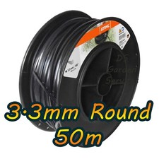50m of Genuine STIHL 3.3mm ROUND Brushcutter Strimmer Trimmer Cord Line Wire 0.53 per metre