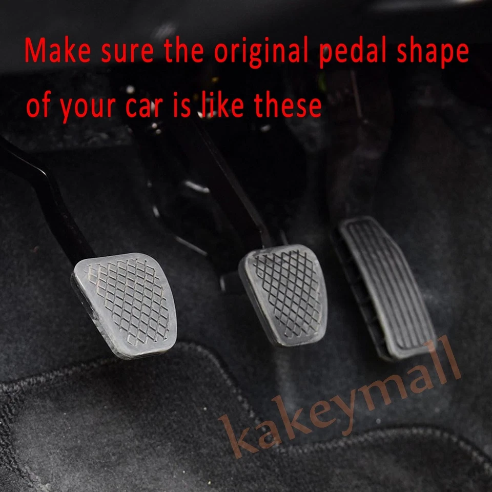 Cubierta de pedal de embrague acelerador de freno pastilla de gasolina para Honda Fit 2013-2018 MT Fit Foto 2 de 4