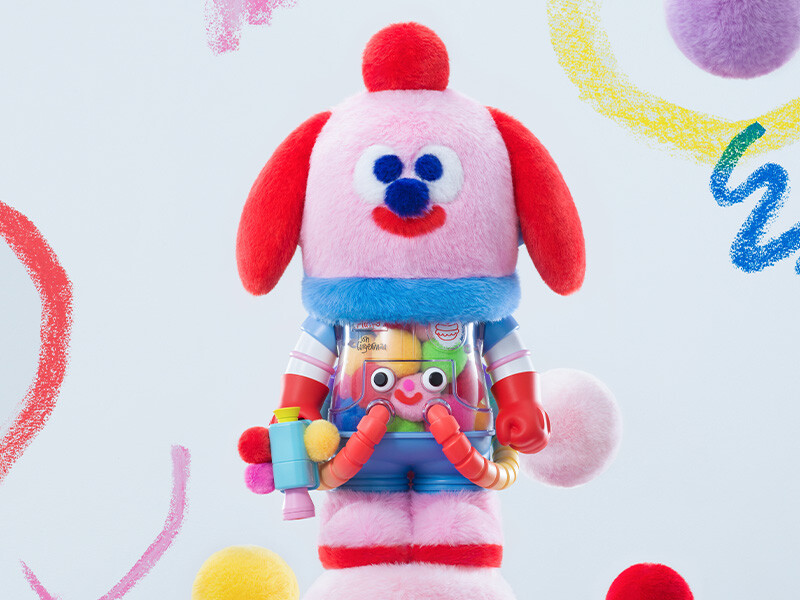POP MART MEGA SPACE MOLLY 400% Jon Burgerman FIGURE TOY NEW