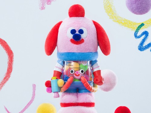 POP MART MEGA SPACE MOLLY 400% Jon Burgerman FIGUR SPIELZEUG NEU AUS JAPAN - Bild 6 von 9