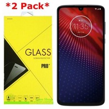 2-Pack Premium Tempered Glass Screen Protector For Motorola Moto Z4