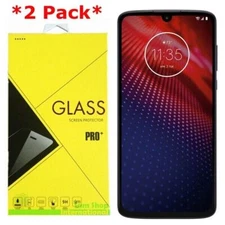 2-Pack Premium Tempered Glass Screen Protector For Motorola Moto Z4
