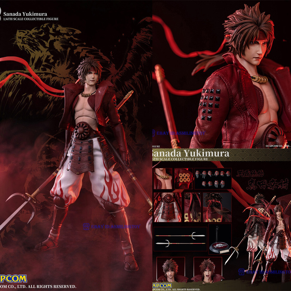 ROCKET TOYS ROC-002 戦国BASARA 真田 幸村 1/6 ROCKET TOYS 1/6 ROC-002 Sanada Yukimura Action Figure In