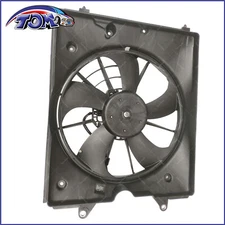 Left Radiator Cooling Fan Assembly w/ Shroud For 2018-2023 Honda Odyssey V6 3.5L