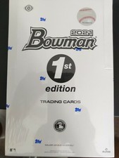 2021 Bowman 1st Edition Baseball Hobby Sealed Box 24 Packs Online Exclusive