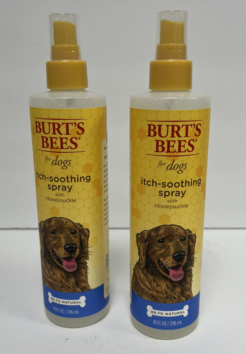 Burt's Bees For Dogs Itch Soothing Spray Lot Of Bottles Brand
