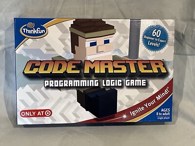 Code Master Programming Logic Game COMPLETE Thinkfun 2015 Coding Board ...