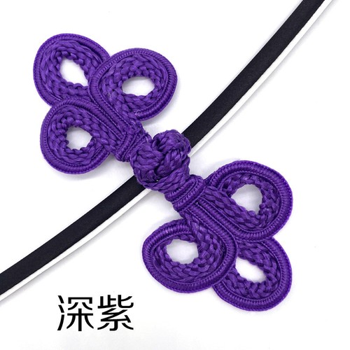 Large Trefoil Chinese Knot Buttons Frog Fasteners Closures Cheongsam Sewing Diy - Picture 23 of 27