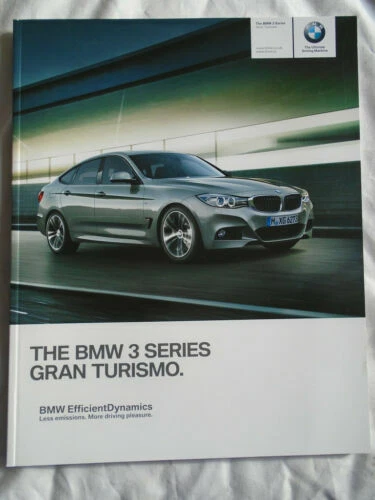 2014 BMW 3 Series Car Sales Brochures