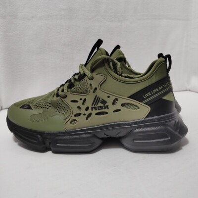 RBX Live Life Active Athletic Running Shoes Men's Green/Black