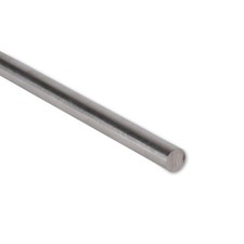 1/2" Diameter, 304 Stainless Steel Round Rod, 6 Inch Length, Extruded, 0.50" Dia