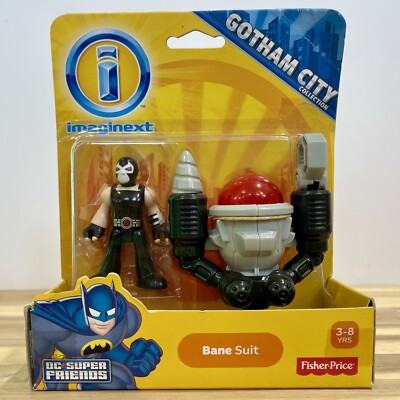 Imaginext Bane Suit, Batman DC Super Friends Gotham City Collection - NEW