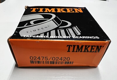 02475/02420 1.25x2.6875x0.875" Rodamiento De Rodillos Cónicos Timken