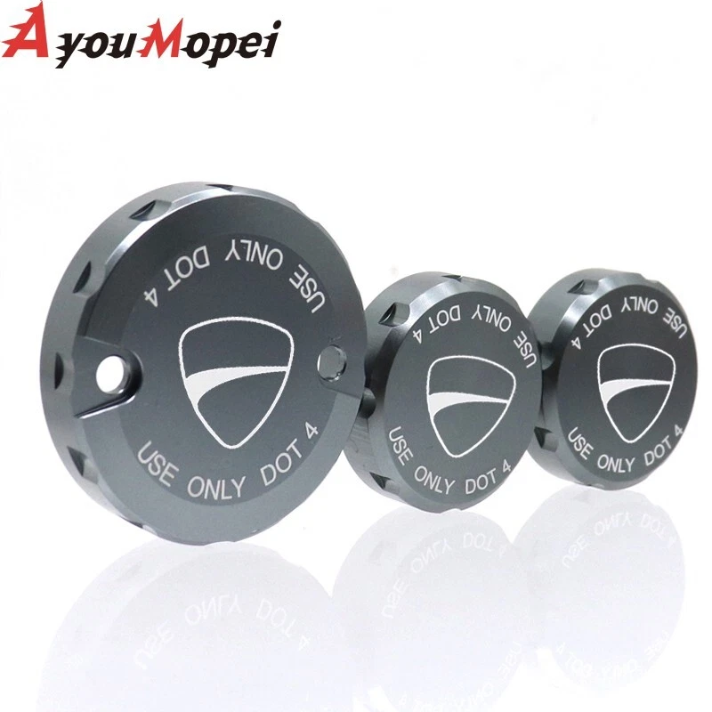 Cubierta de depósito de embrague de freno para Ducati Panigale 899 959 V2 V4 1199/S/R 1299/S/R Foto 3 de 4