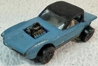 Hot Wheels Redline 1968 Python Made In US Light Blue White Interior