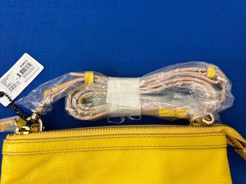 Mimco Yellow Secret Couch Crossbody Bag BNWT RRP$199 - Picture 5 of 12