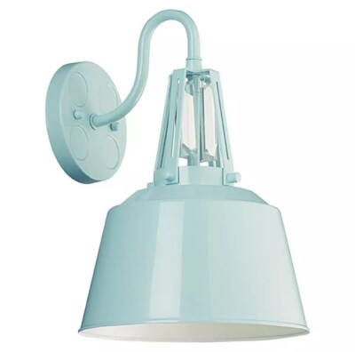 Feiss Freemont 1 Light 9 inch Wall Sconce, Hi Gloss Blue, WB1726SHBL