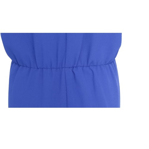V Mujer Azul Real Madre de Novia Boda Cuello en V Mediodía Damas Vestido Talla 10-20 - Imagen 19 de 24