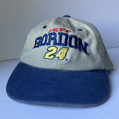Vintage Jeff Gordon 24 NASCAR Chase Authentics Buckle Hat