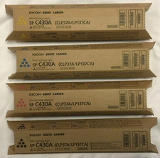 Ricoh AFICIO SP C430A C430DN High Yield Toner Set 821105, 821106, 821107, 821108